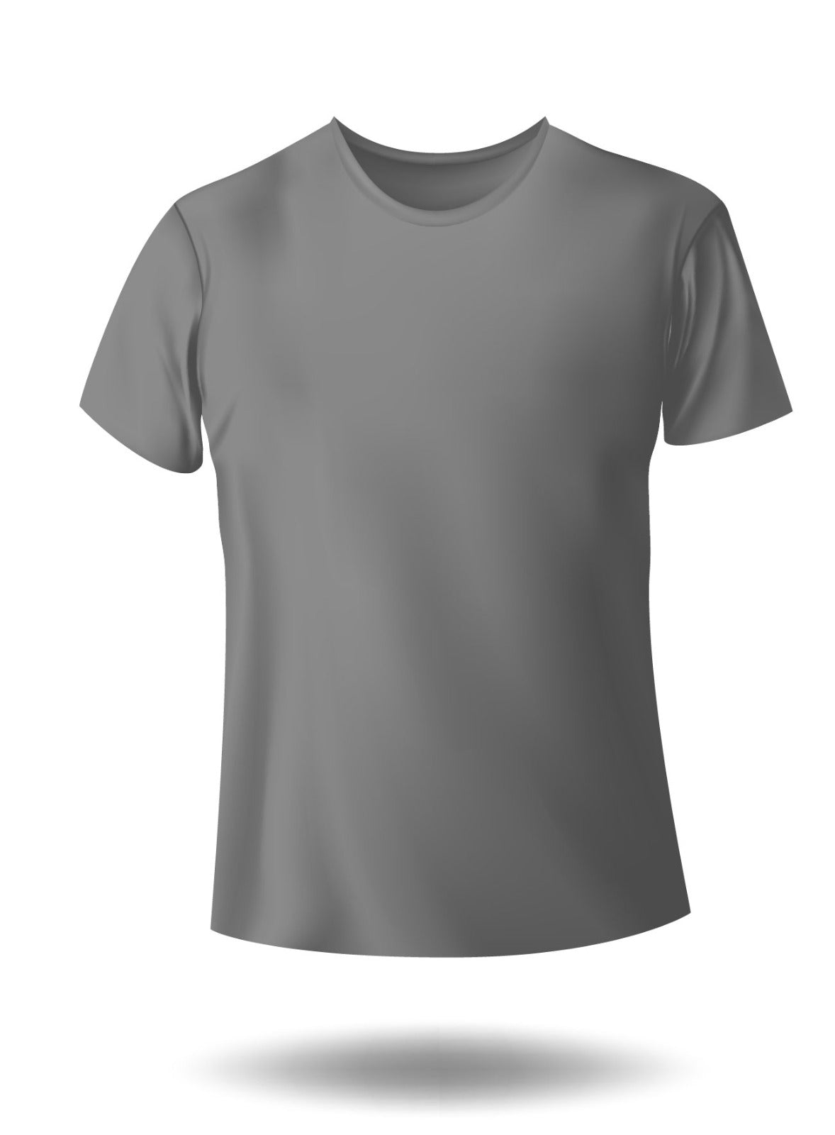 15% dark grey t-shirt