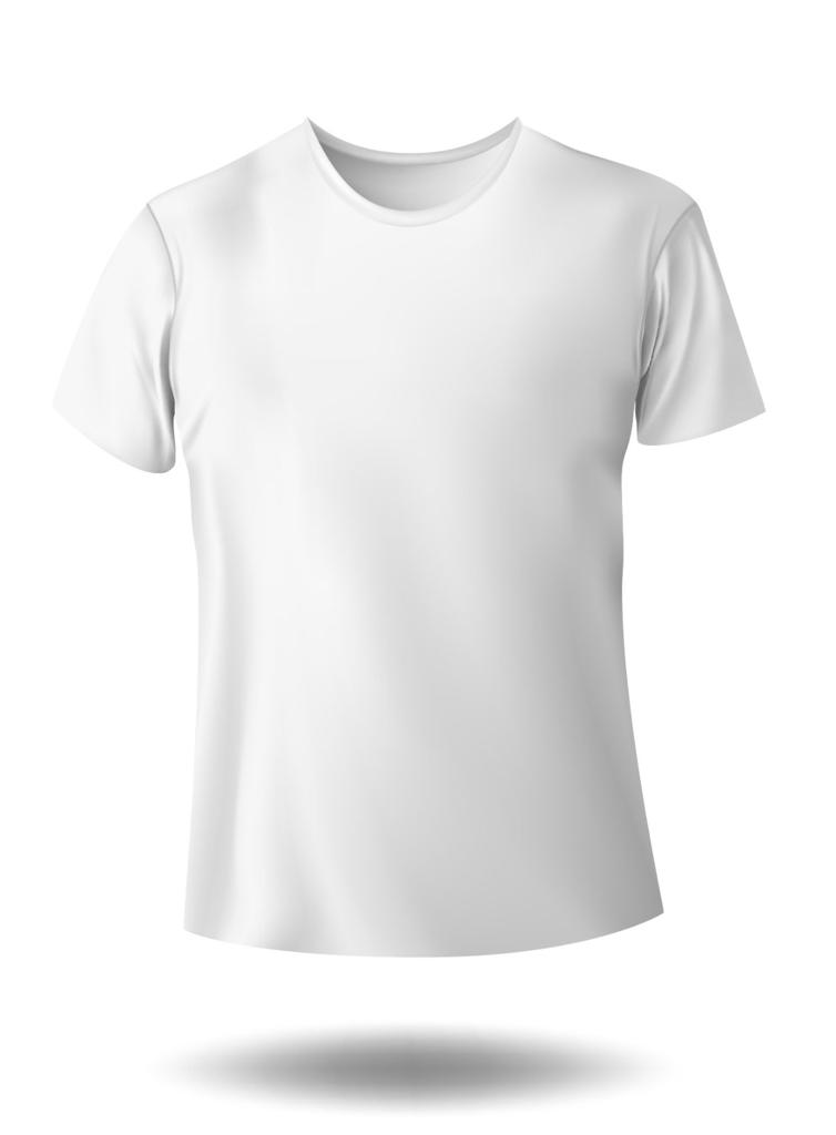 Plain white t-shirt for men and women