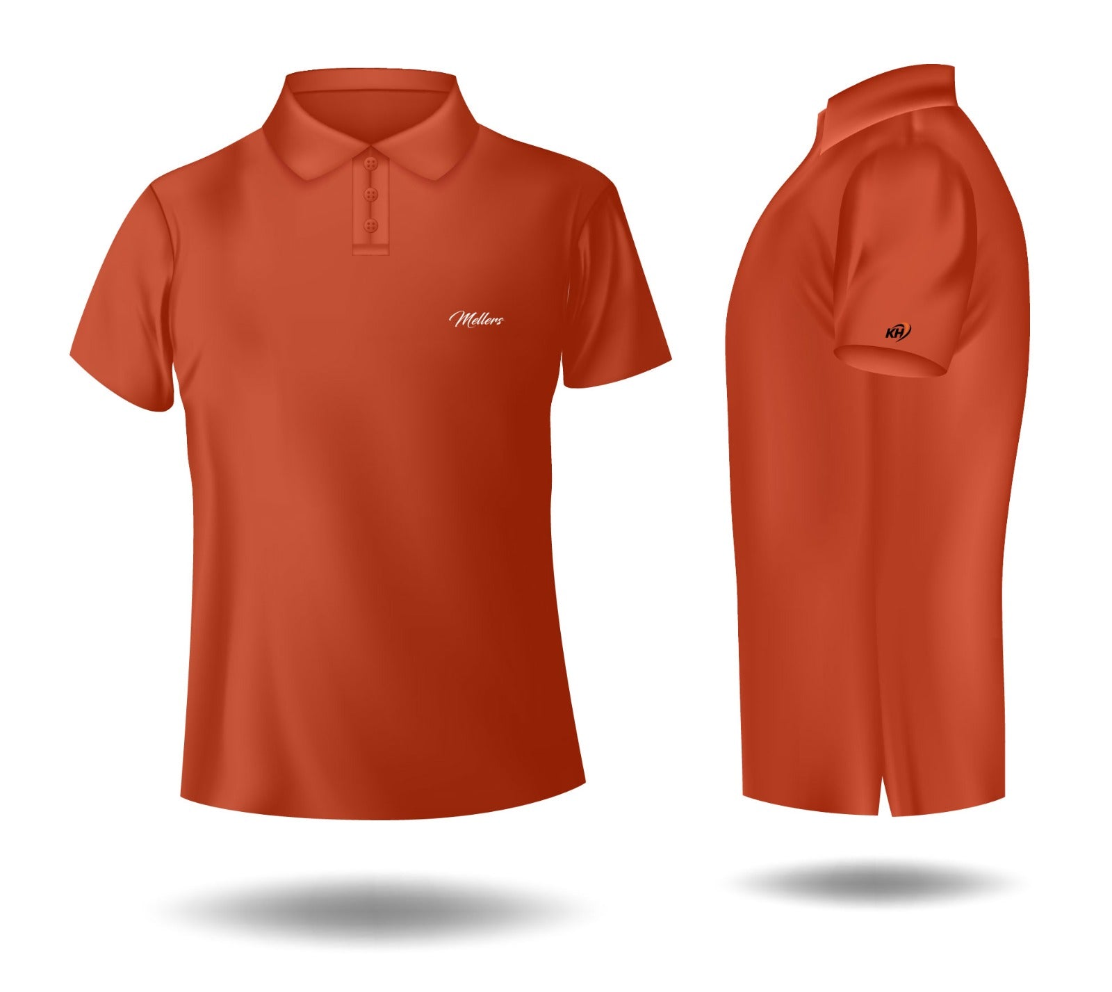 Rust - Polo Shirt KHM Brand-(In stock)
